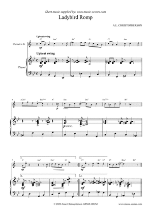 Ladybird Romp - Clarinet & Piano