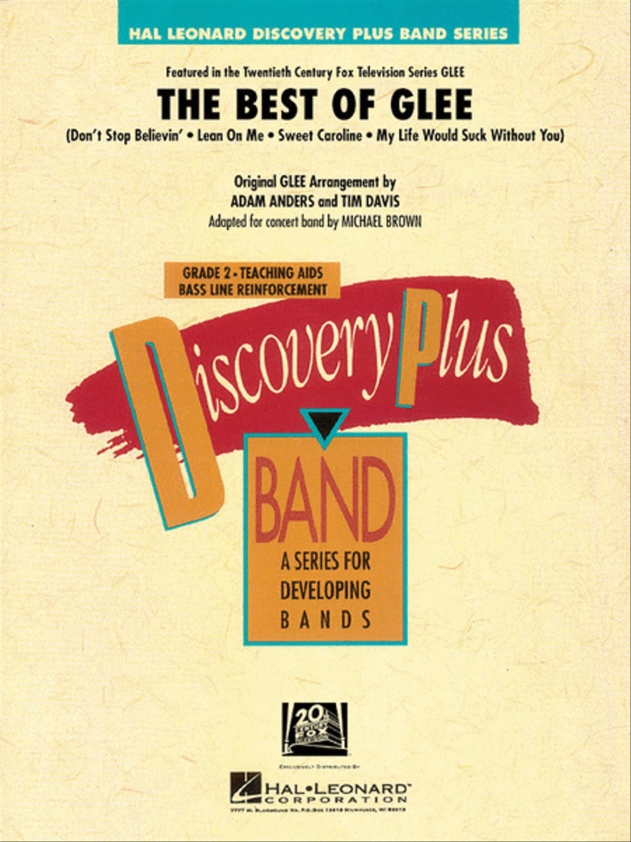 The Best of Glee Concert Band scores gallery preview page 1