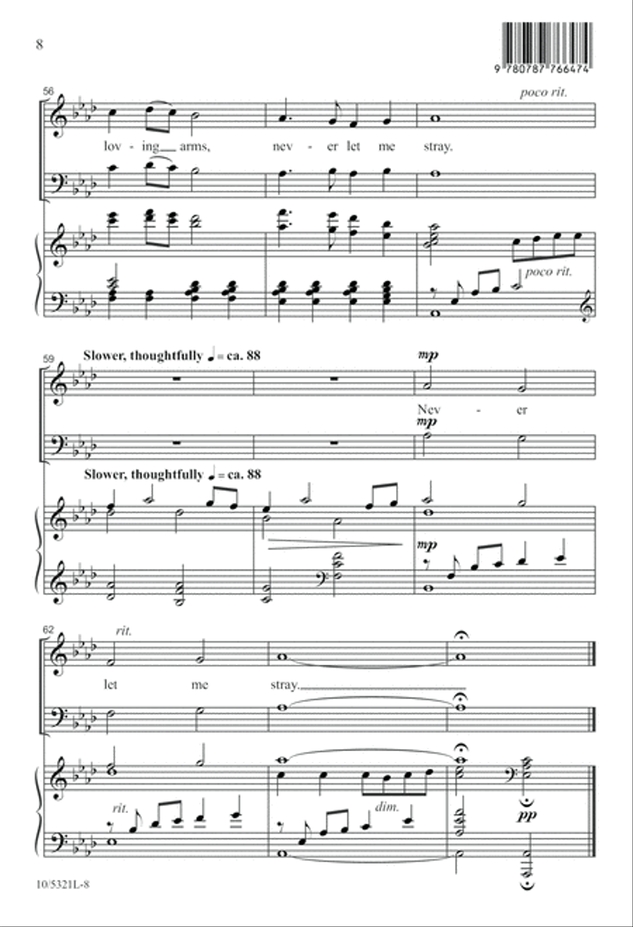 Jesus, Shepherd of My Heart 2-Part scores gallery preview page 8