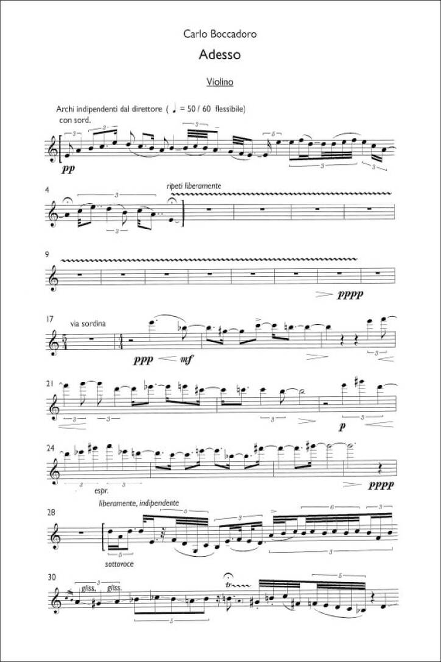Adesso Flute scores gallery preview page 2