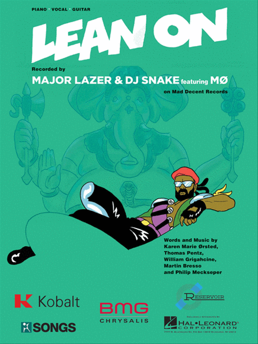 Lean On Piano, Vocal, Guitar scores gallery preview page 1