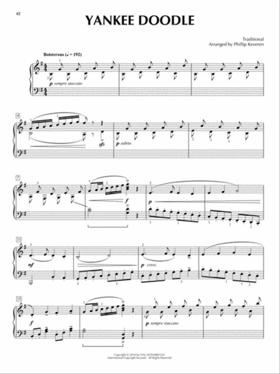 Folksongs with a Classical Flair Piano Solo scores gallery preview page 5