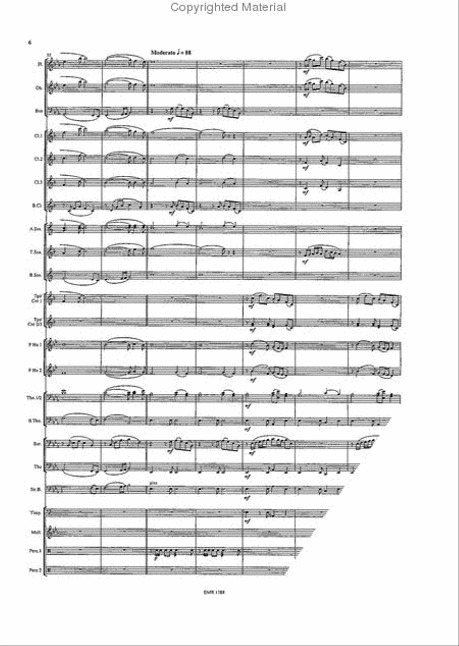 Dances With Wolves Dances With Wolves Concert Band scores gallery preview page 6