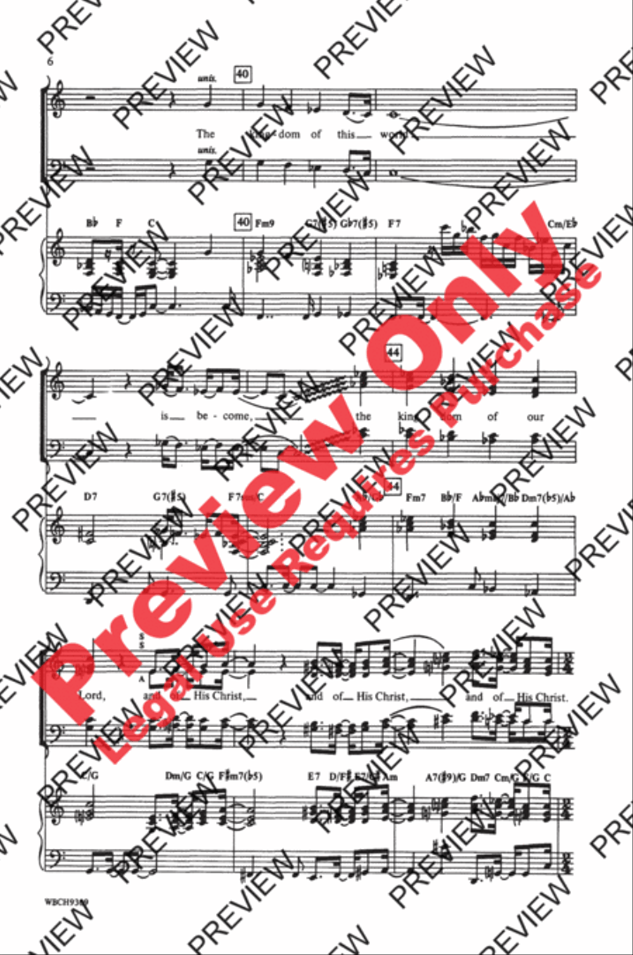 Hallelujah from Handels Messiah SATB image number null