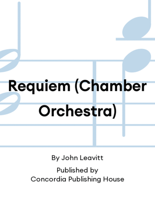 Requiem (Chamber Orchestra)