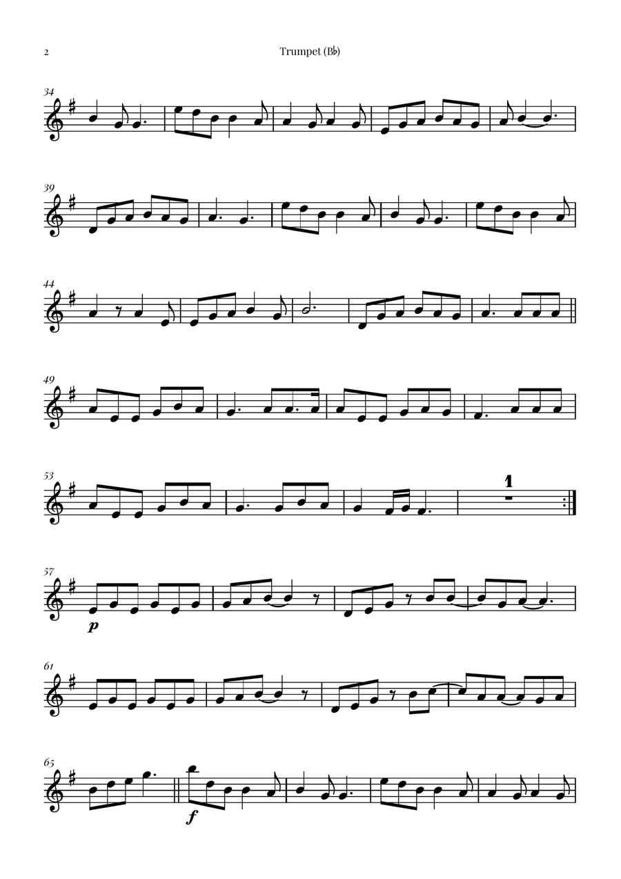 Dandelions Brass Ensemble scores gallery preview page 5