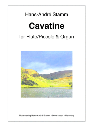 Cavatine for Flute and Organ