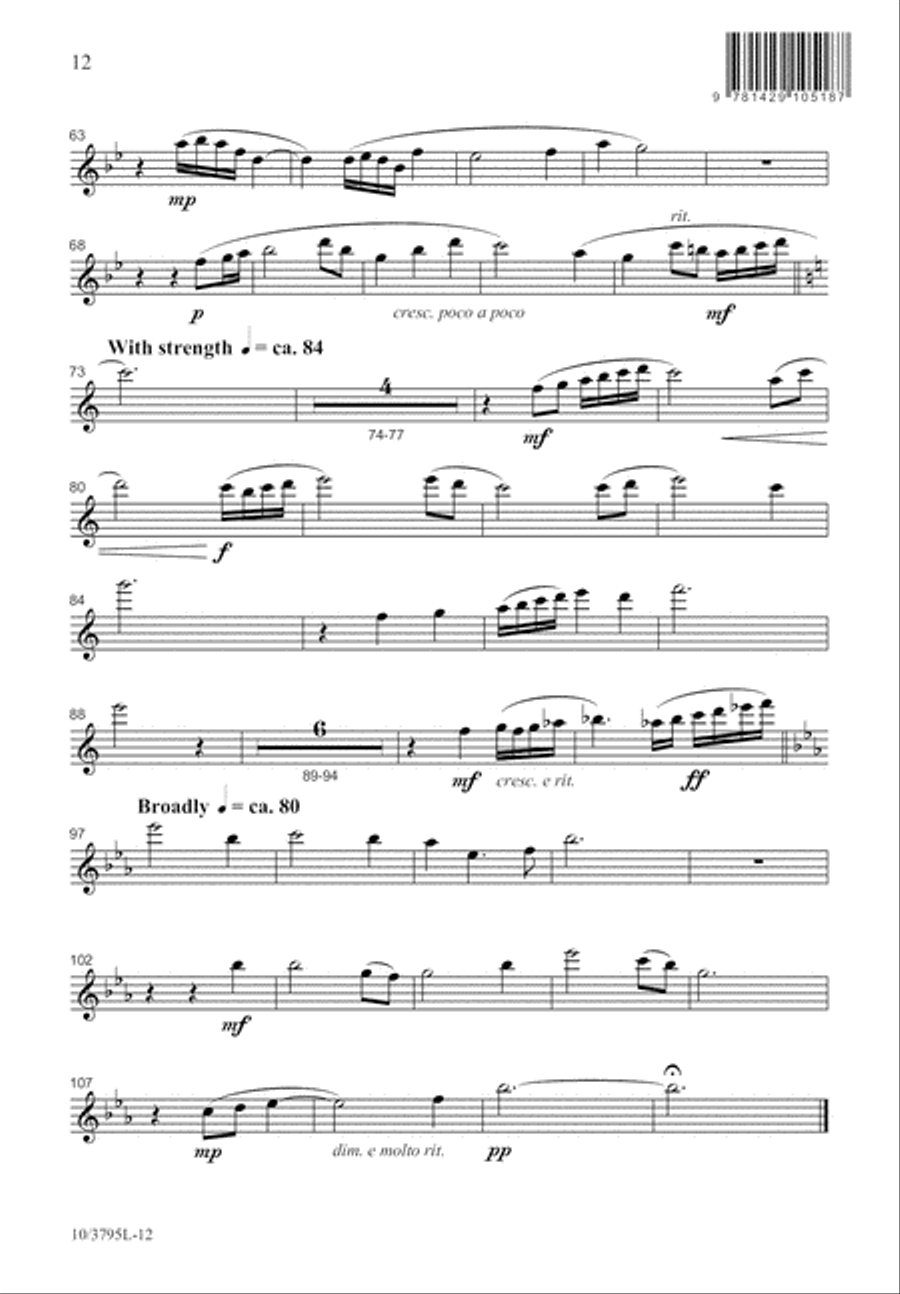My Shepherd Will Supply My Need 2-Part scores gallery preview page 13