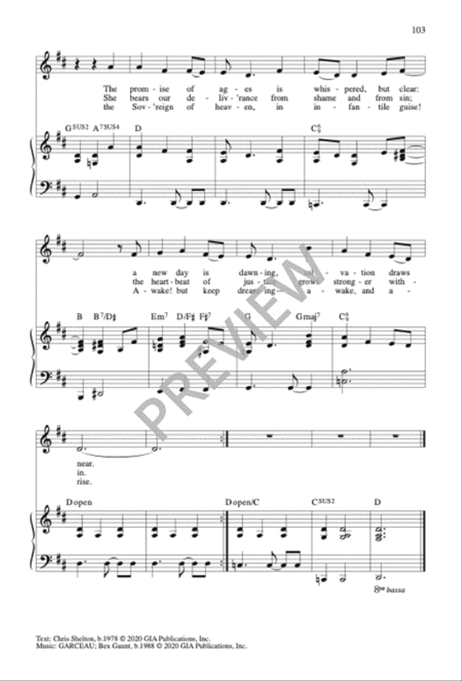 Sing No Empty Alleluias Sacred scores gallery preview page 92