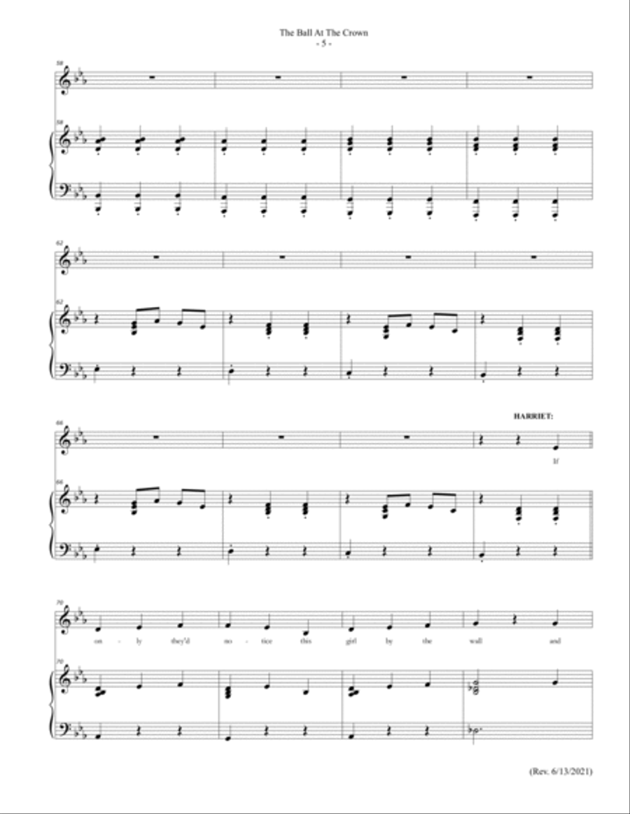 The Ball At The Crown Voice scores gallery preview page 5