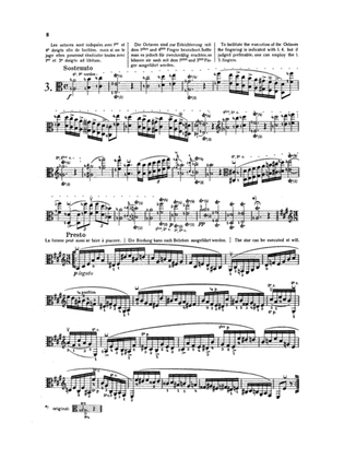 Paganini: Twenty-four Caprices, Op. 1 No. 3 (Transcribed for Viola Solo)