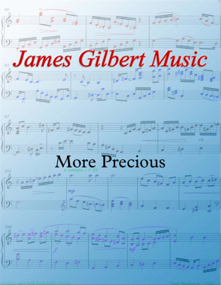 More Precious Organ Solo scores gallery preview page 1