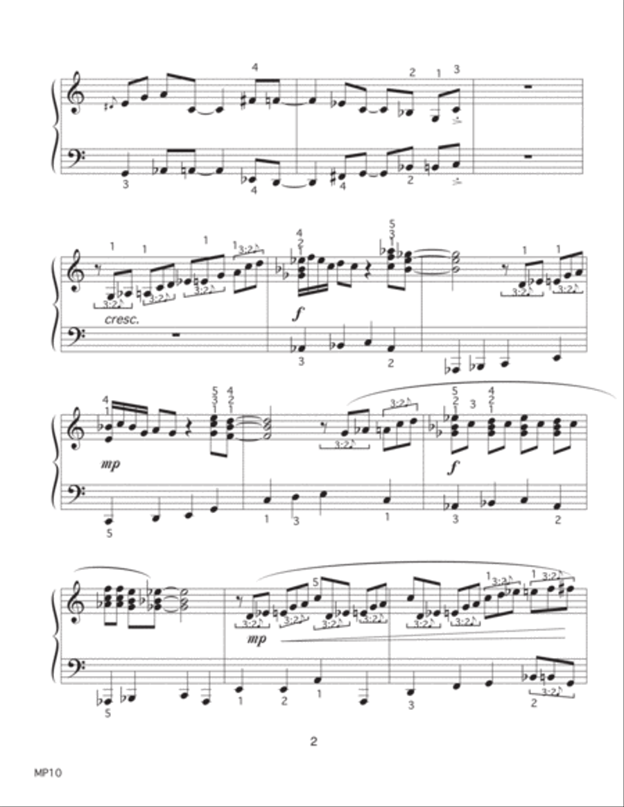 Jazzmania Piano Solo scores gallery preview page 4