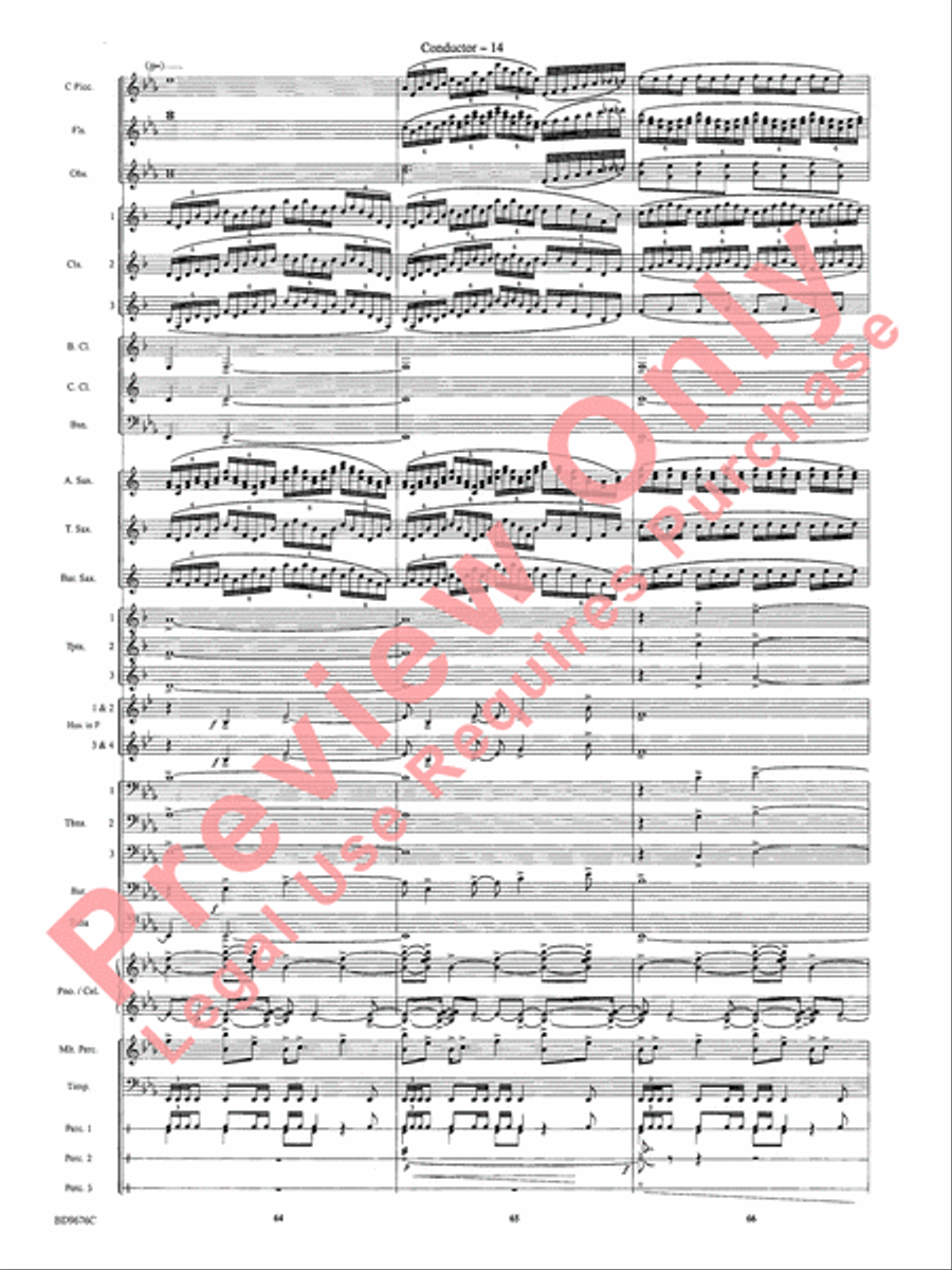 Paradiso Paradiso Concert Band scores gallery preview page 17