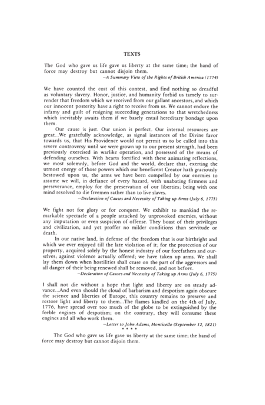 The Testament of Freedom (Choral Score) 4-Part scores gallery preview page 4