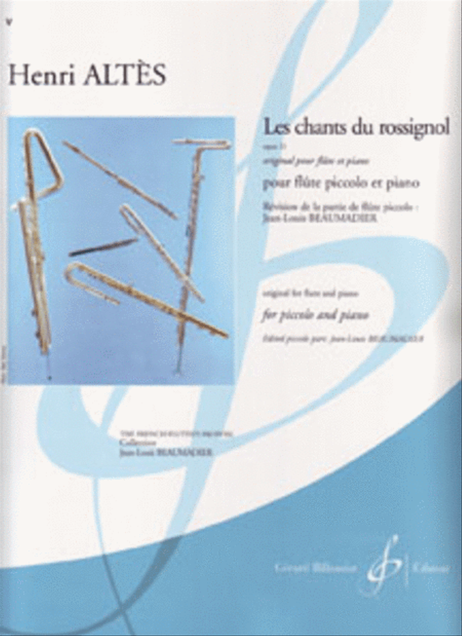 Les Chants Du Rossignol Op. 11 Chamber Music scores gallery preview page 1