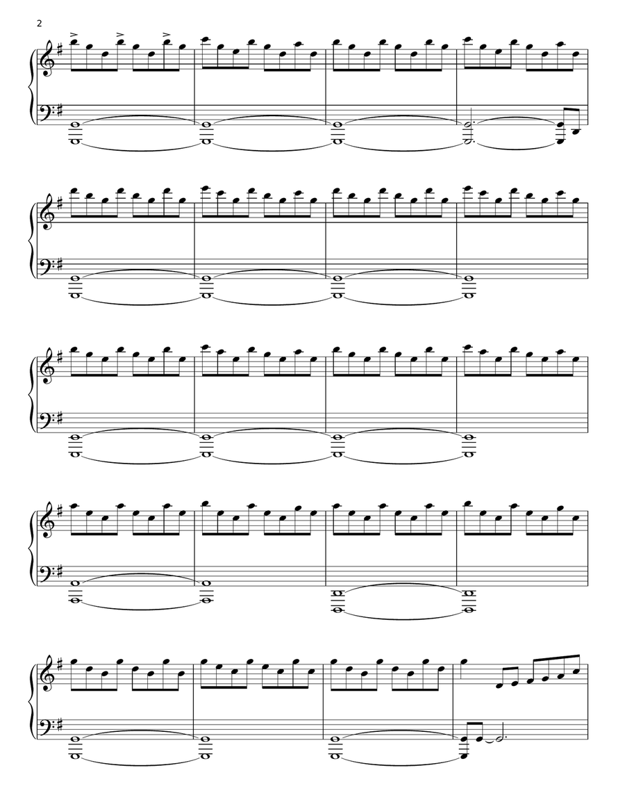 Rosario Piano Solo scores gallery preview page 2