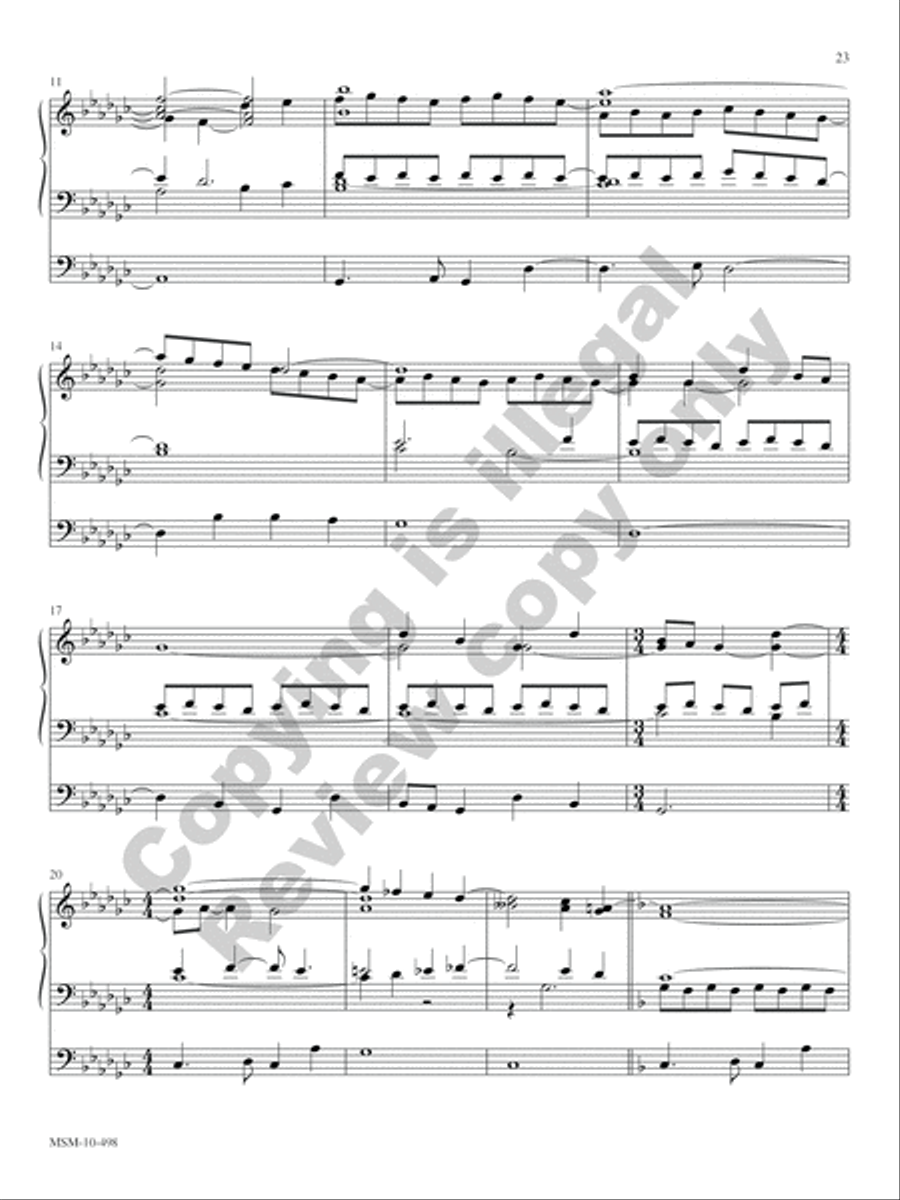 Suite Suite Organ scores gallery preview page 11