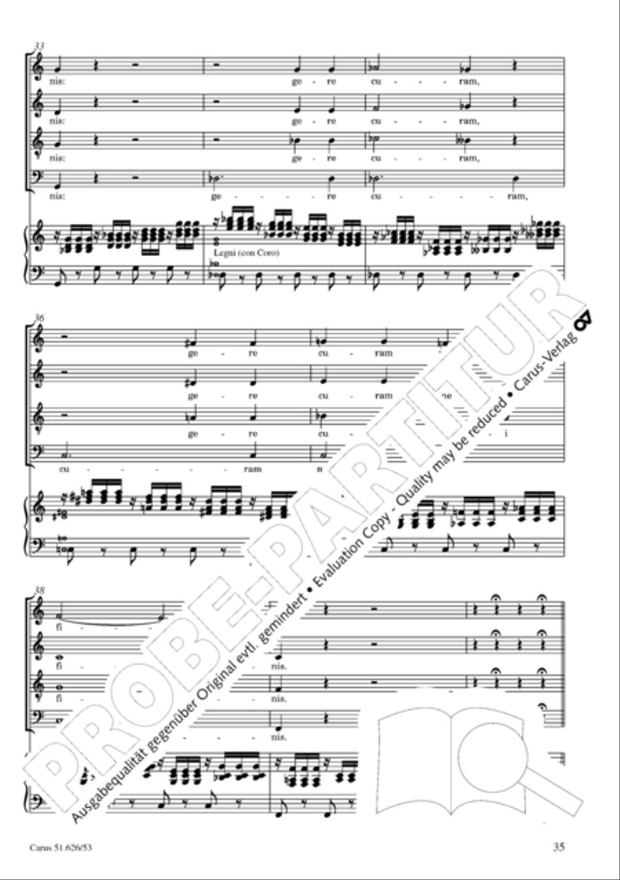 Requiem 4-Part scores gallery preview page 42