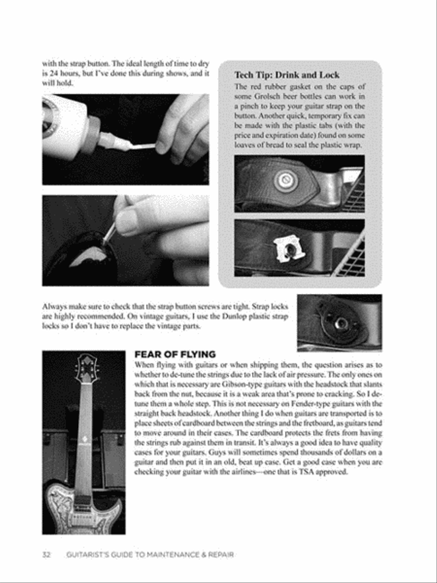 Guitarist's Guide to Maintenance & Repair Guitar Tablature scores gallery preview page 6