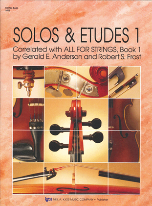 Book cover for Solos And Etudes, Book1 - Str Bs
