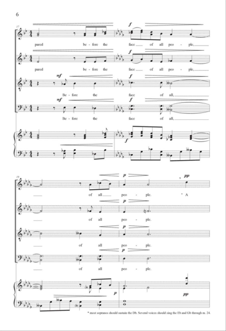 The Song of Simeon The Song of Simeon Divisi scores gallery preview page 6