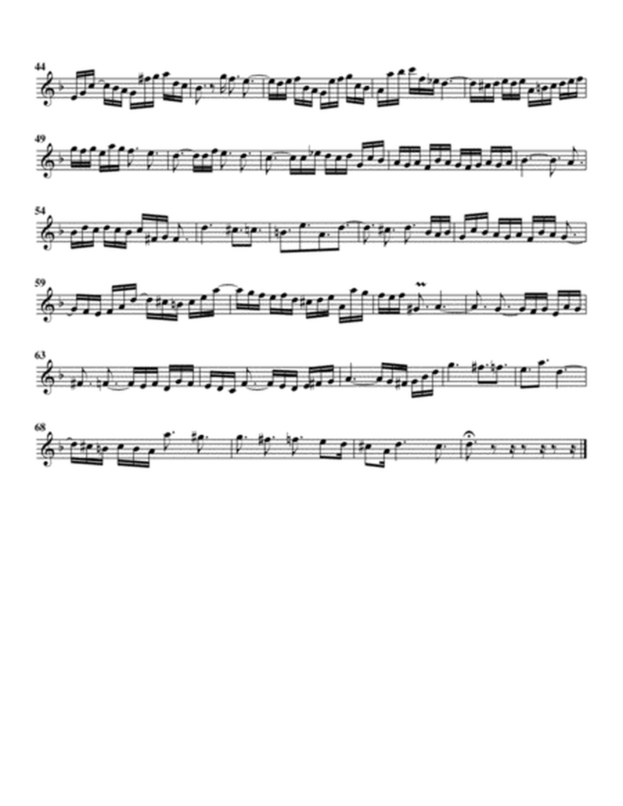 Fugue from Das wohltemperierte Klavier II, BWV 873/II (arrangement for 3 recorders)