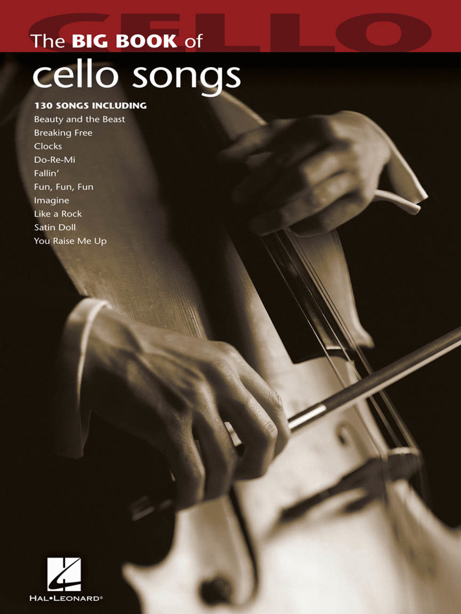 Big Book of Cello Songs Cello scores gallery preview page 1