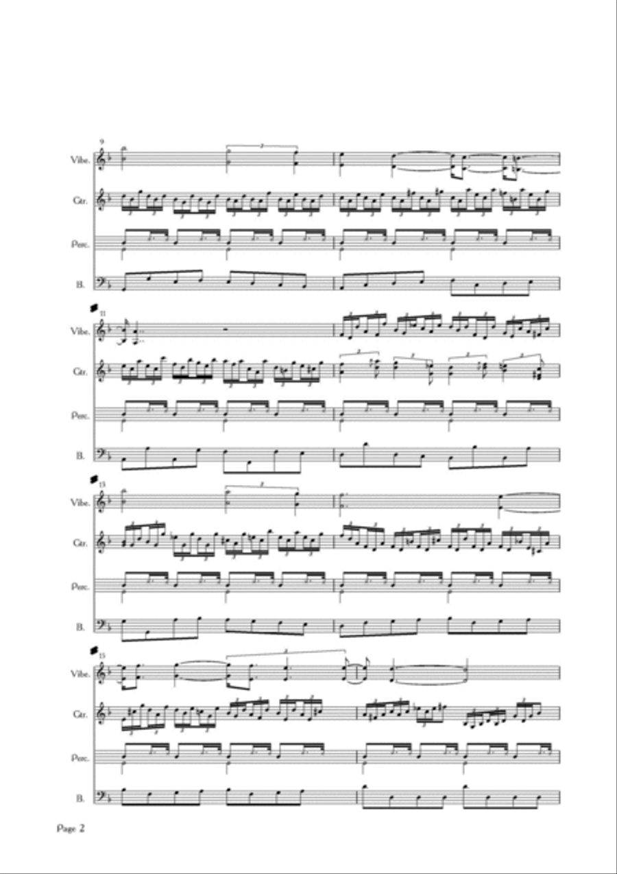 BACH on JAZZ Concert Band scores gallery preview page 4