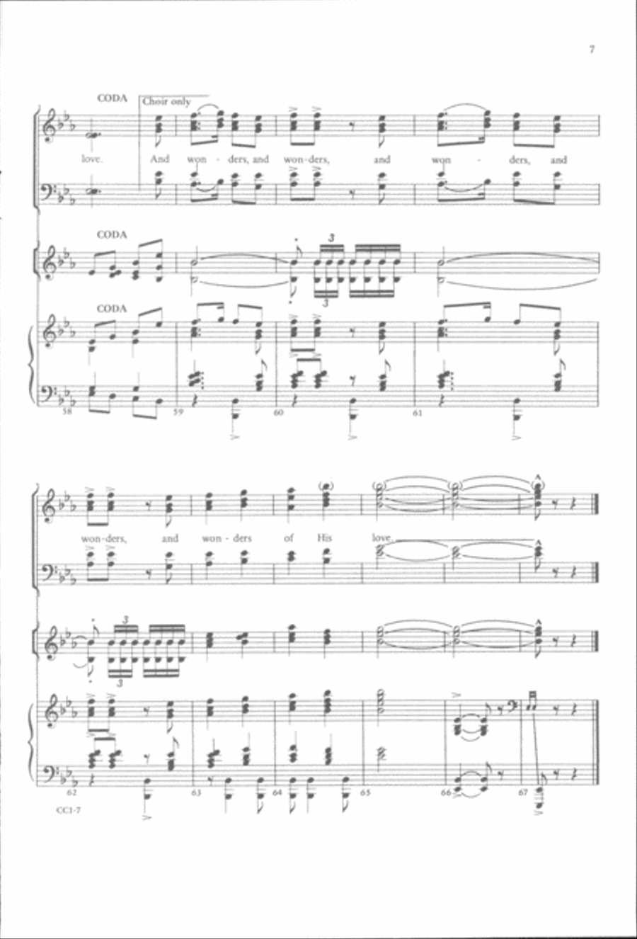 Small Choir Collection - Christmas Carols and Codas 4-Part scores gallery preview page 5