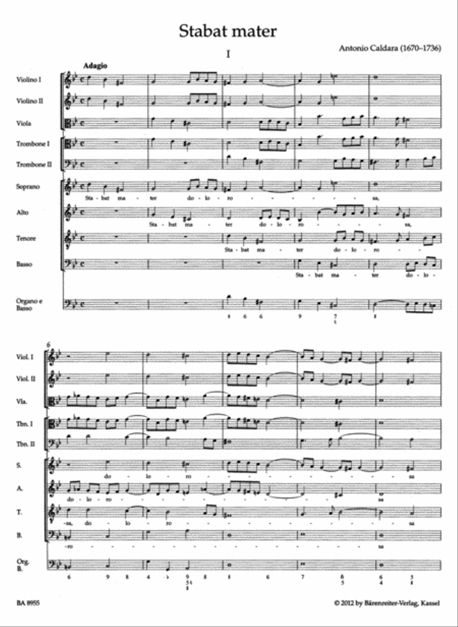 Stabat Mater 4-Part scores gallery preview page 2