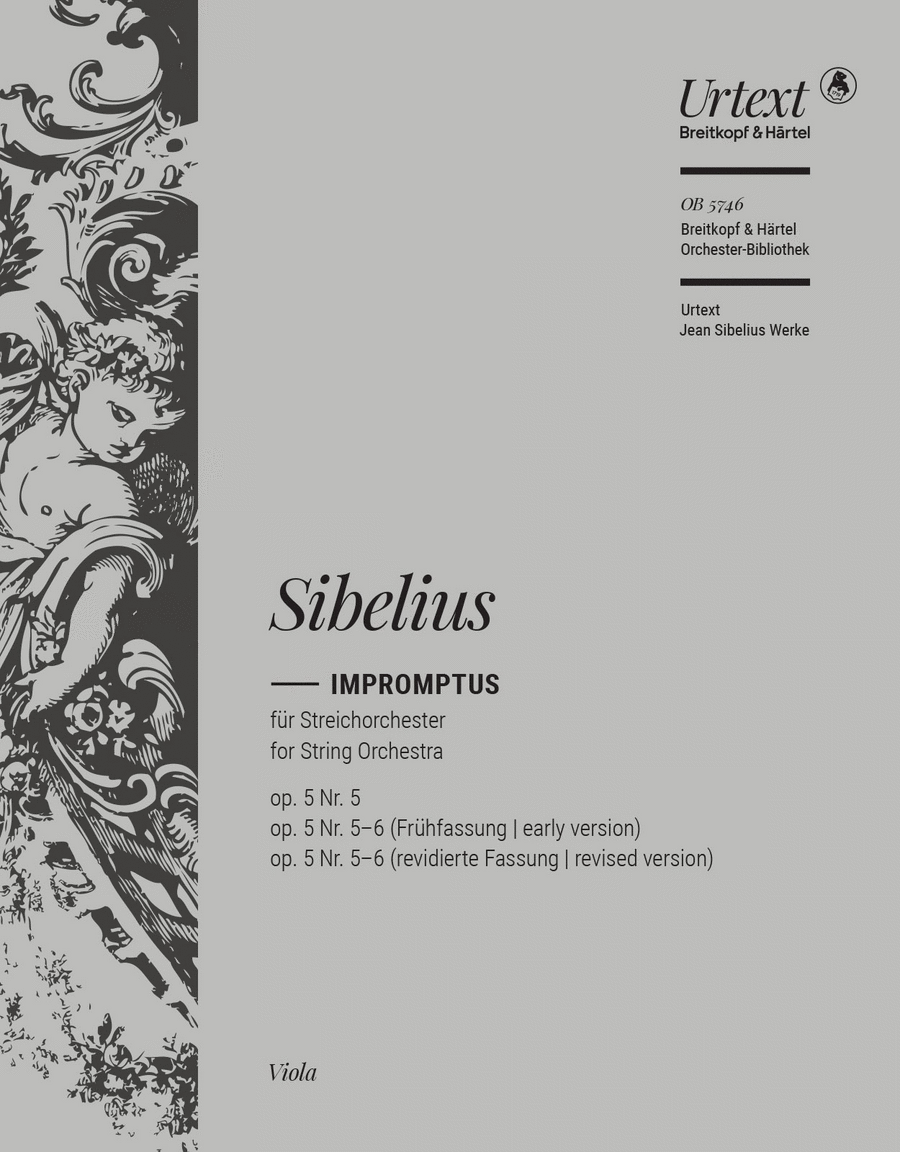 Impromptus Impromptus Orchestra scores gallery preview page 1