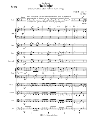 Hallellujah (Conductor Score)