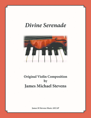 Book cover for Divine Serenade - Violin & Piano