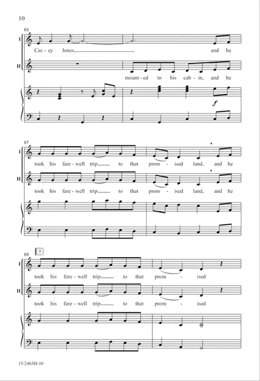 Casey Jones 2-Part scores gallery preview page 11