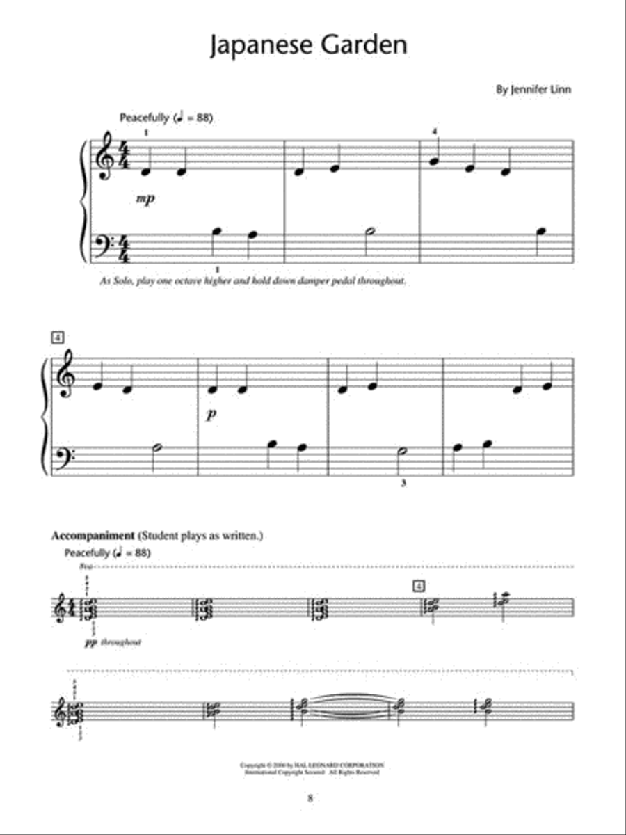 Piano Recital Showcase – Book 1 Piano Method scores gallery preview page 3