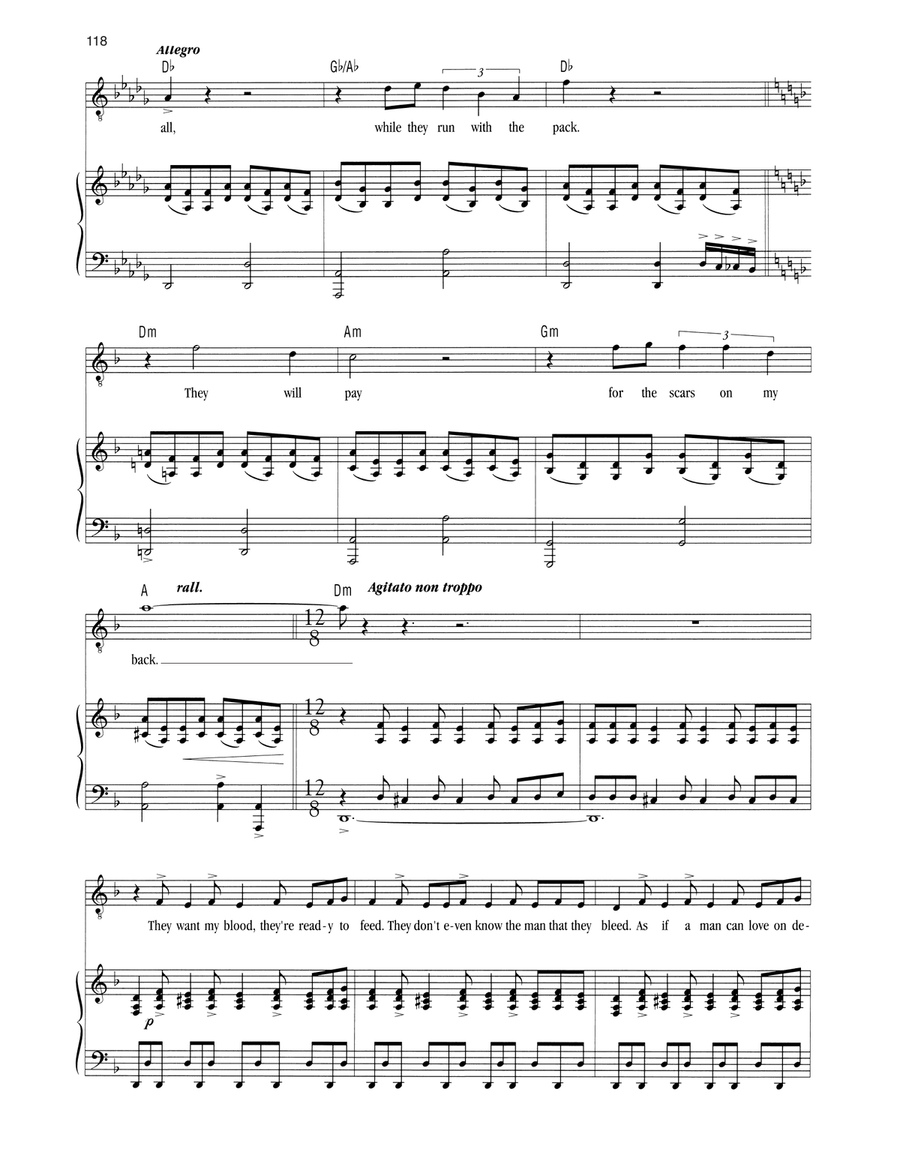 I'm Martin Guerre (from Martin Guerre) Voice scores gallery preview page 2
