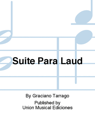 Suite Para Laud (Tarrago)