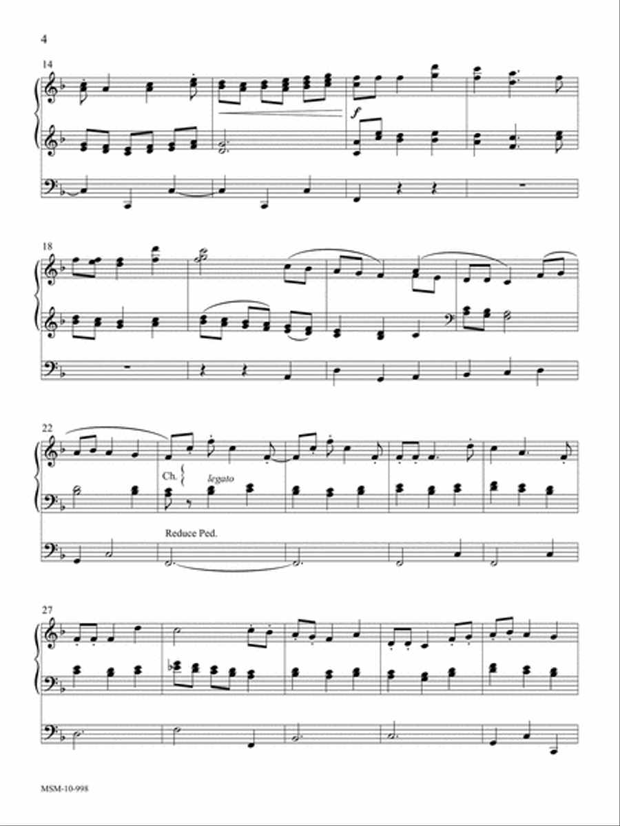 The Merry Organ The Merry Organ Organ scores gallery preview page 4