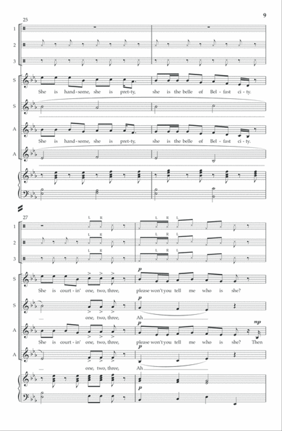 I'll Tell My Ma (SSAA) SSAA scores gallery preview page 10