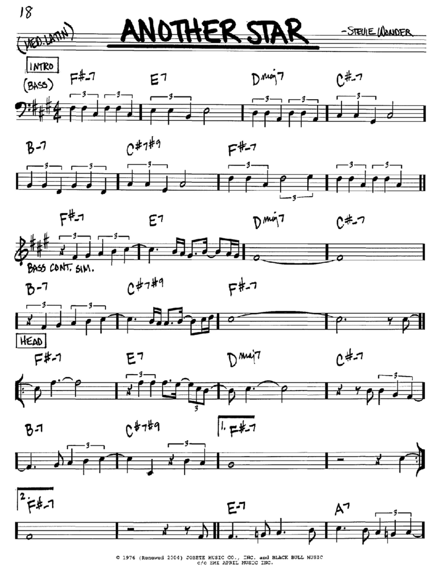 Another Star C Instrument scores gallery preview page 1