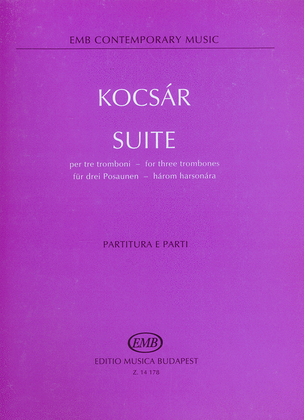 Book cover for Suite für drei Posaunen