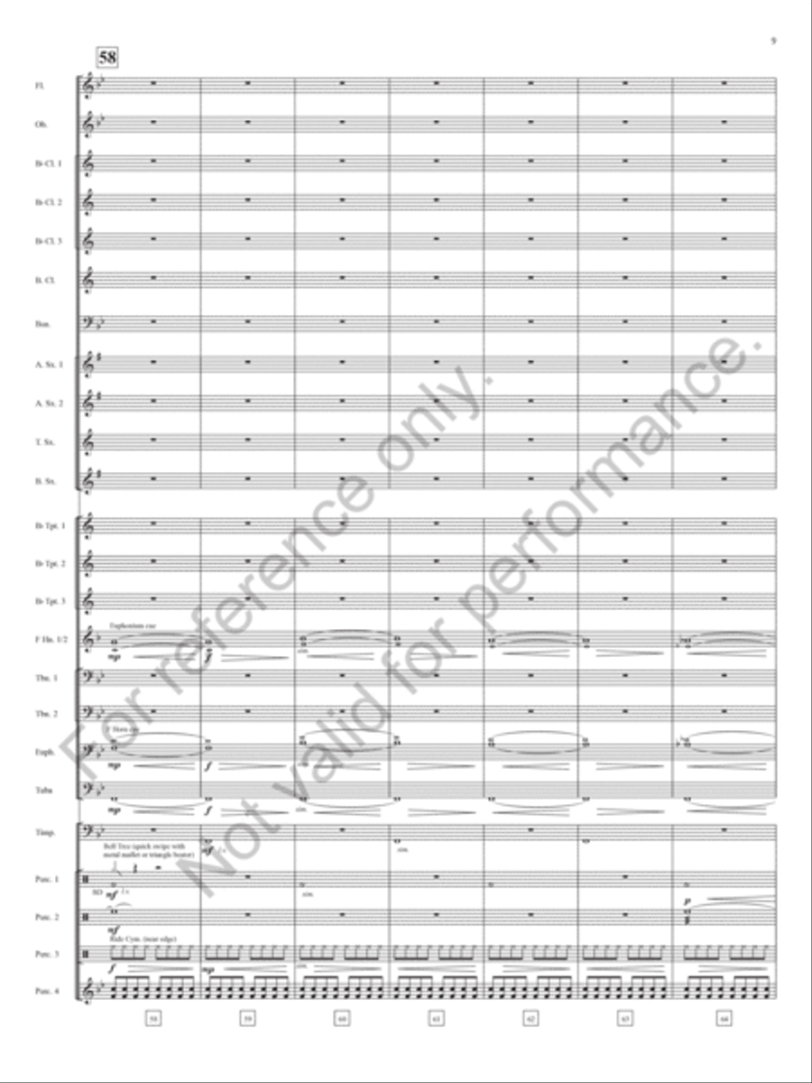 Mozart's Sandbox Mozart's Sandbox Concert Band scores gallery preview page 10