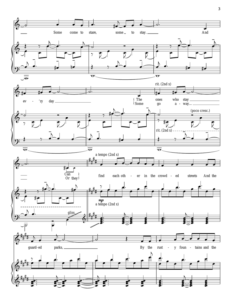 Another Hundred People Another Hundred People Guitar scores gallery preview page 3