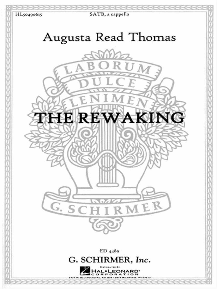 The Rewaking The Rewaking 4-Part scores gallery preview page 1