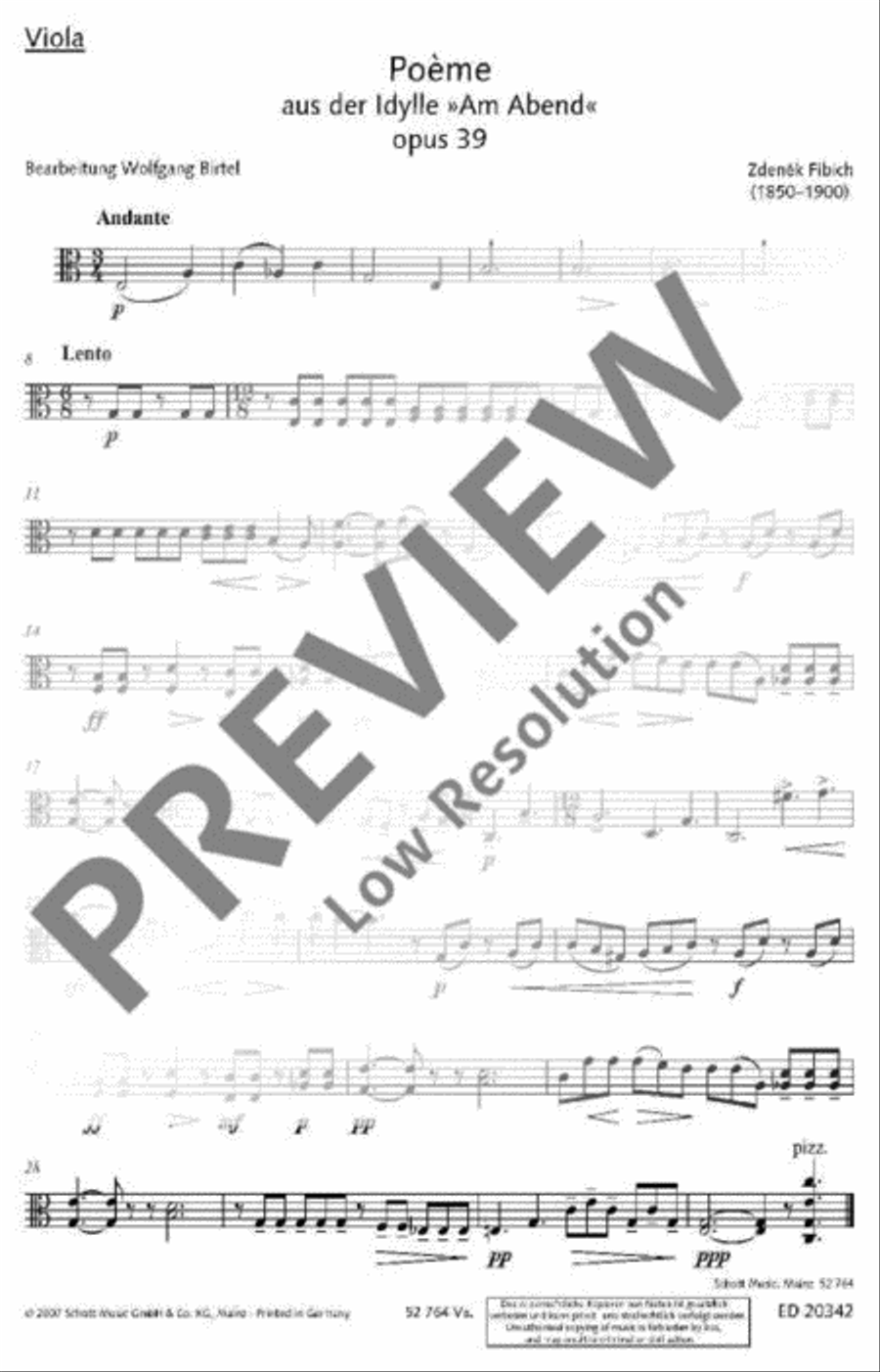 Poème String Trio scores gallery preview page 6