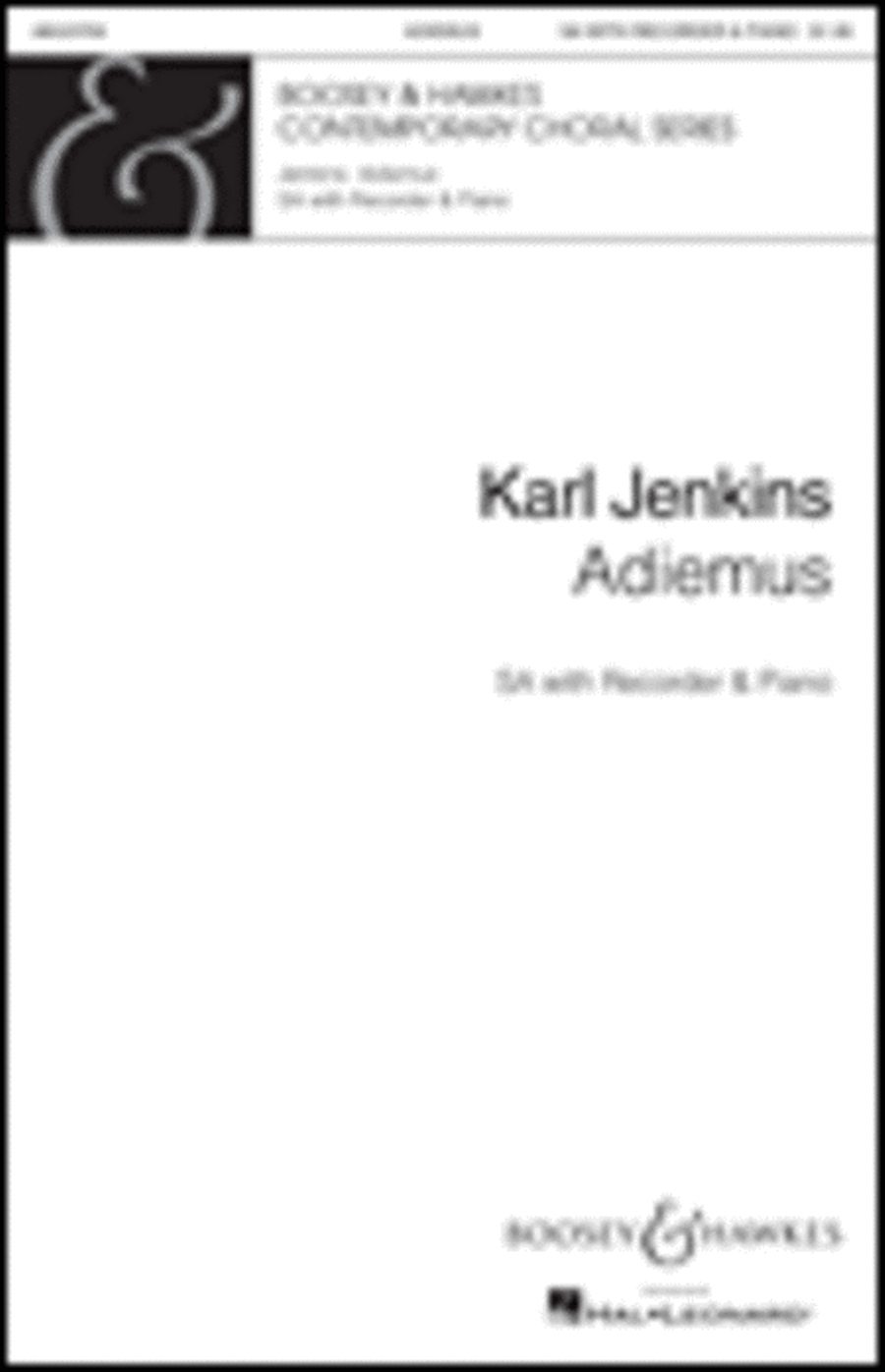 Adiemus (Theme) Adiemus (Theme) 4-Part scores gallery preview page 1