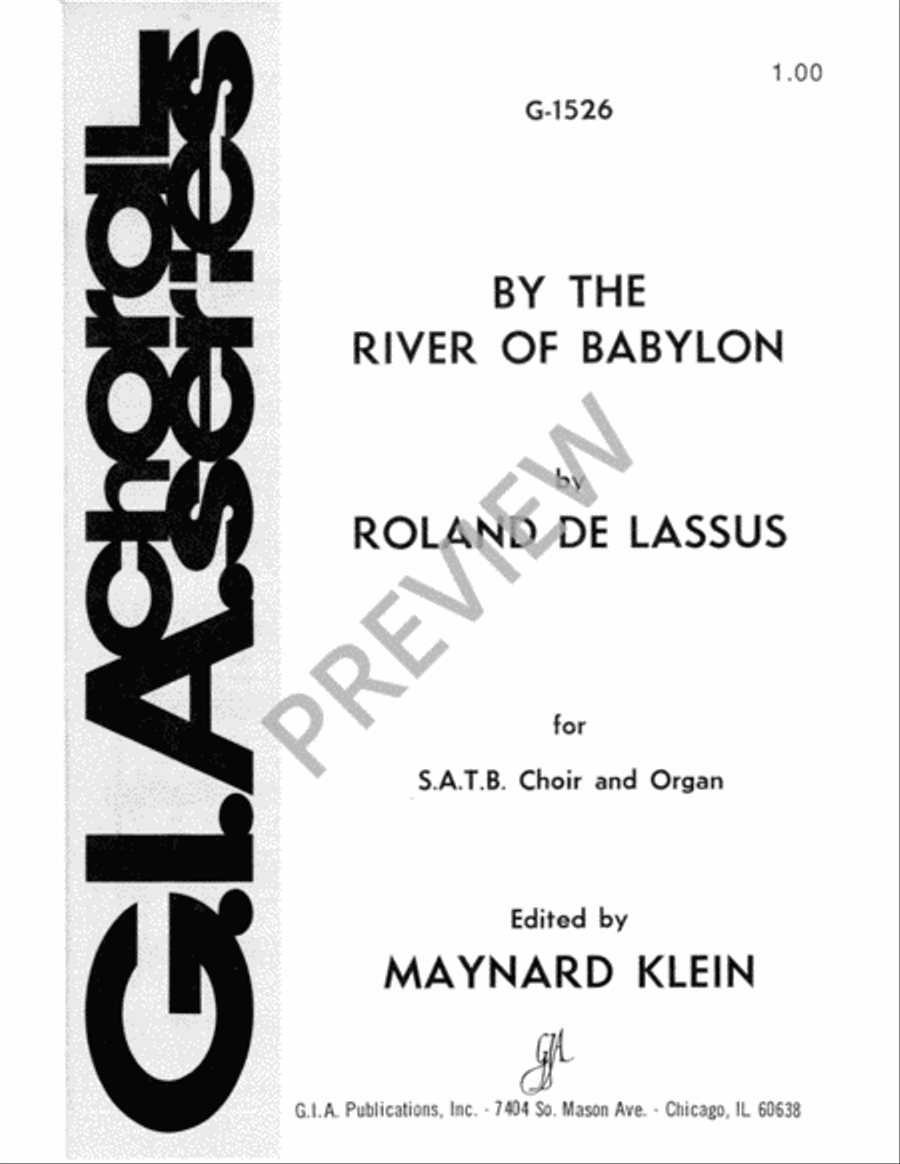 By the River of Babylon By the River of Babylon 4-Part scores gallery preview page 2