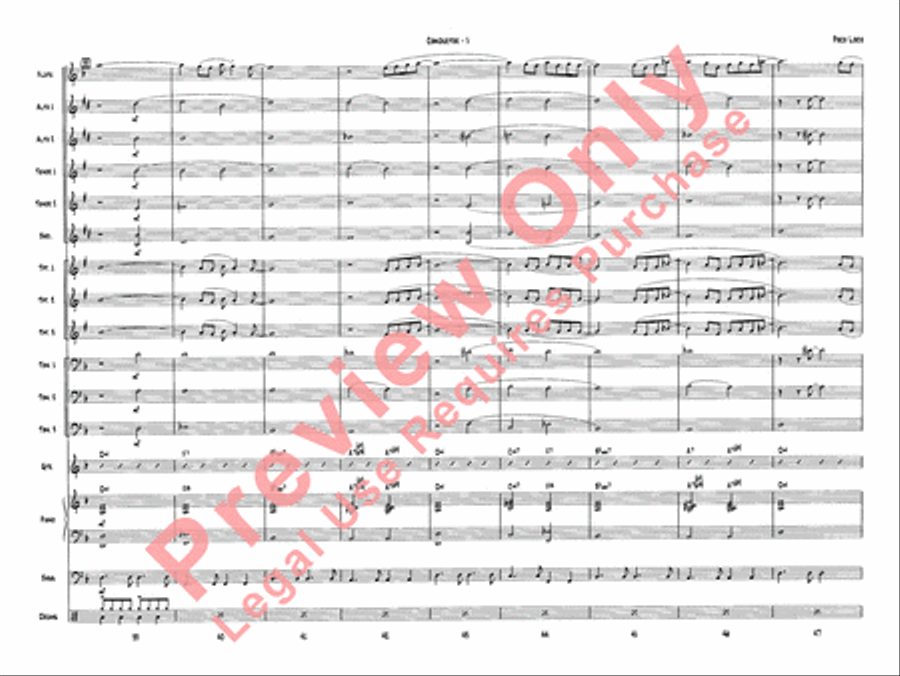 Poco Loco Poco Loco Jazz Ensemble scores gallery preview page 8
