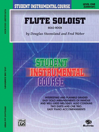 Book cover for Student Instrumental Course Flute Soloist